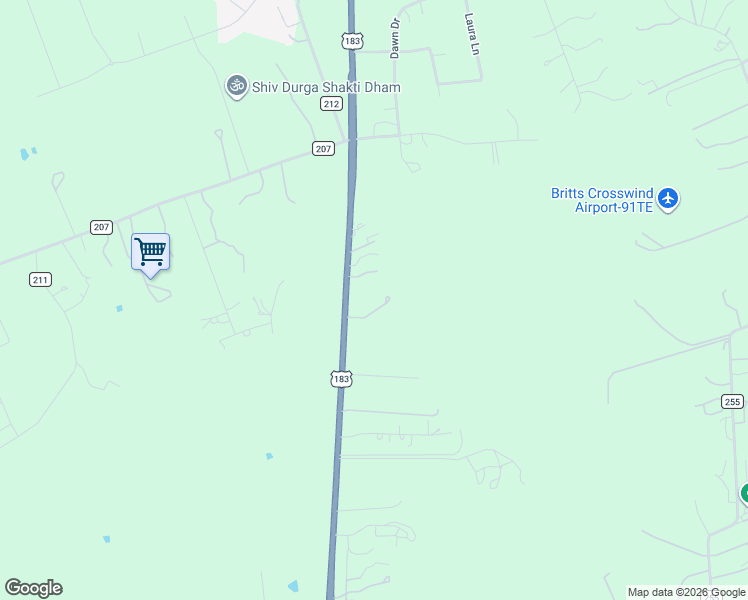 map of restaurants, bars, coffee shops, grocery stores, and more near 4650 North Highway 183 in Liberty Hill