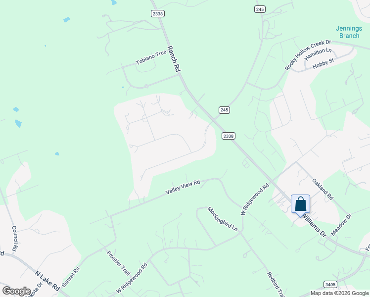 map of restaurants, bars, coffee shops, grocery stores, and more near 200 Gabriel Woods Drive in Georgetown