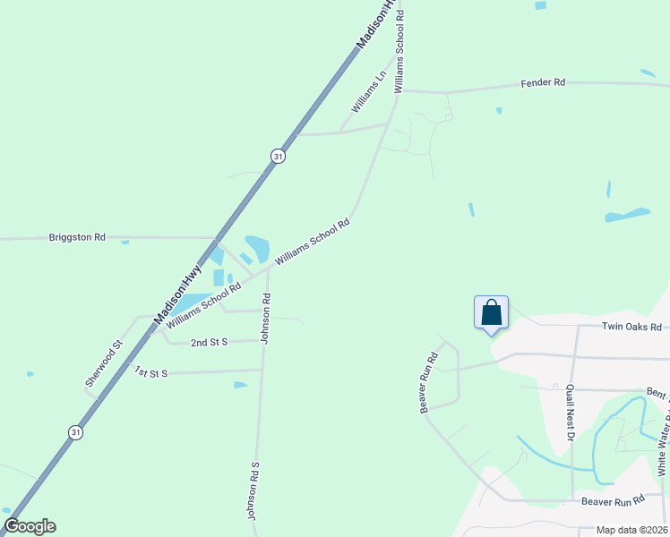 map of restaurants, bars, coffee shops, grocery stores, and more near 4215 Shady Oaks Circle in Valdosta