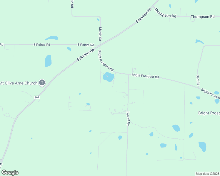 map of restaurants, bars, coffee shops, grocery stores, and more near 3601-3613 Guinea Run Way in Marianna