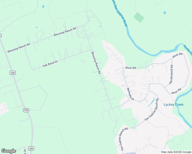 map of restaurants, bars, coffee shops, grocery stores, and more near 524 Blessing Ranch Road in Liberty Hill