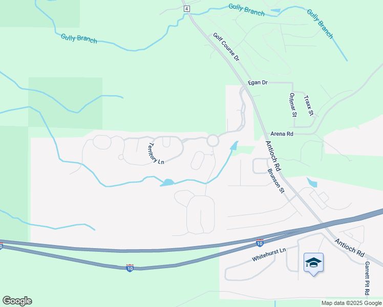 map of restaurants, bars, coffee shops, grocery stores, and more near 514 Vulpes Sanctuary Loop in Crestview