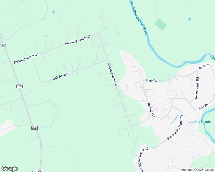 map of restaurants, bars, coffee shops, grocery stores, and more near 518 Blessing Ranch Road in Liberty Hill
