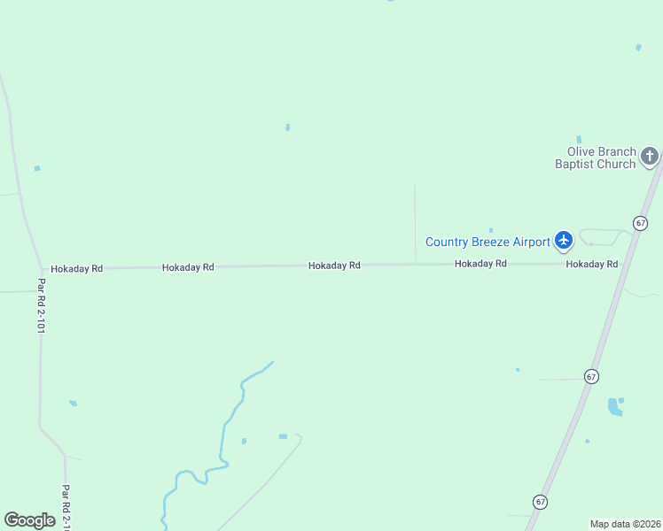 map of restaurants, bars, coffee shops, grocery stores, and more near Hokaday Road in Slaughter