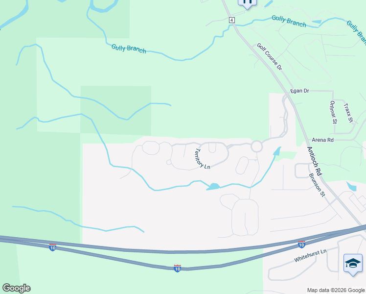 map of restaurants, bars, coffee shops, grocery stores, and more near 201 Pinque Coat Court in Crestview