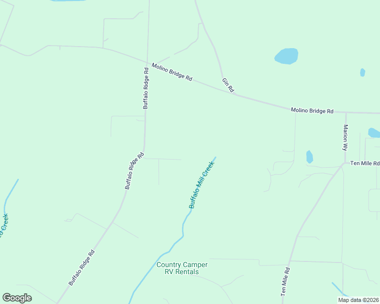 map of restaurants, bars, coffee shops, grocery stores, and more near Buffalo Ridge Road in Milton