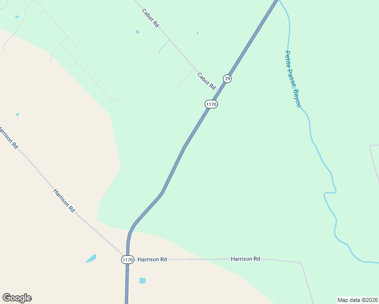map of restaurants, bars, coffee shops, grocery stores, and more near State Route 1170 in Ville Platte