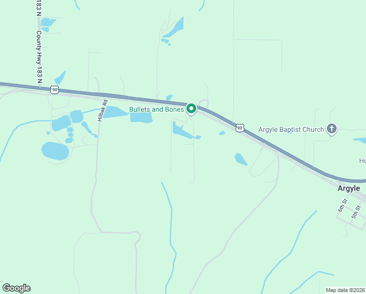 map of restaurants, bars, coffee shops, grocery stores, and more near 36 Goodwin Road in DeFuniak Springs