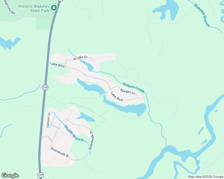 map of restaurants, bars, coffee shops, grocery stores, and more near 7696 Reagan Lane in Spanish Fort