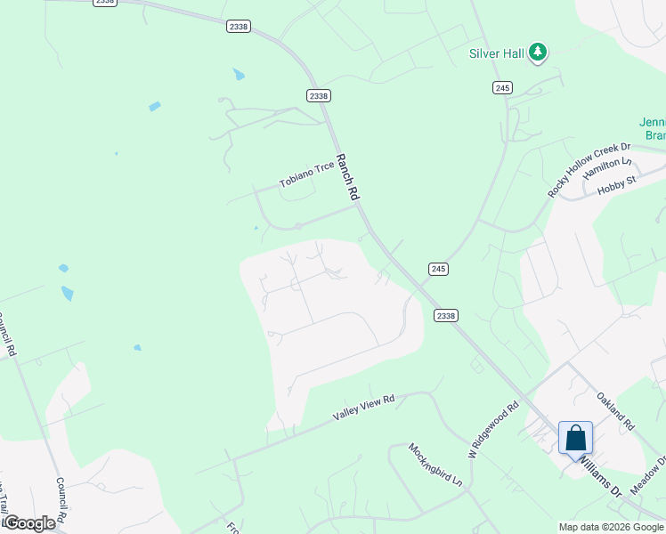 map of restaurants, bars, coffee shops, grocery stores, and more near 124 Gabriel Vista East in Georgetown