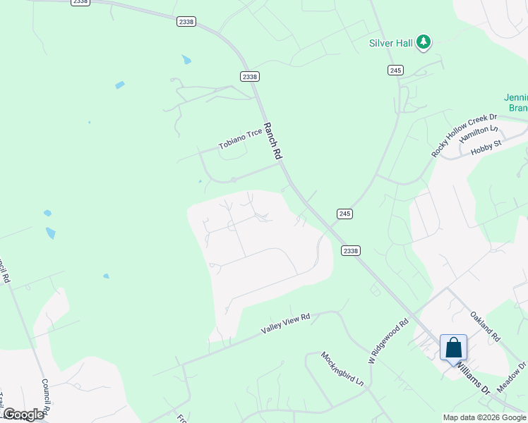 map of restaurants, bars, coffee shops, grocery stores, and more near 124 Gabriel Vista East in Georgetown