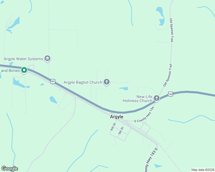 map of restaurants, bars, coffee shops, grocery stores, and more near 4429 U.S. 90 in DeFuniak Springs