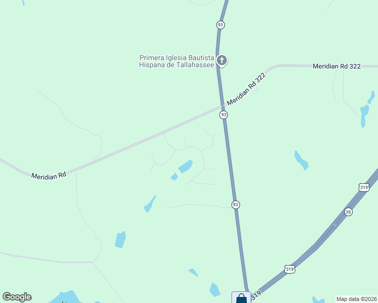map of restaurants, bars, coffee shops, grocery stores, and more near 122 Leonards Drive in Thomasville