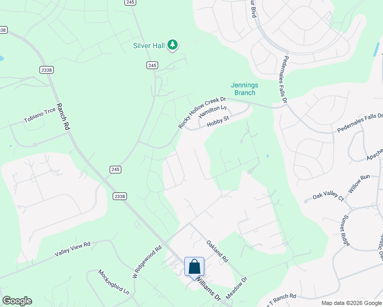 map of restaurants, bars, coffee shops, grocery stores, and more near 137 Ridgewood Cove in Georgetown