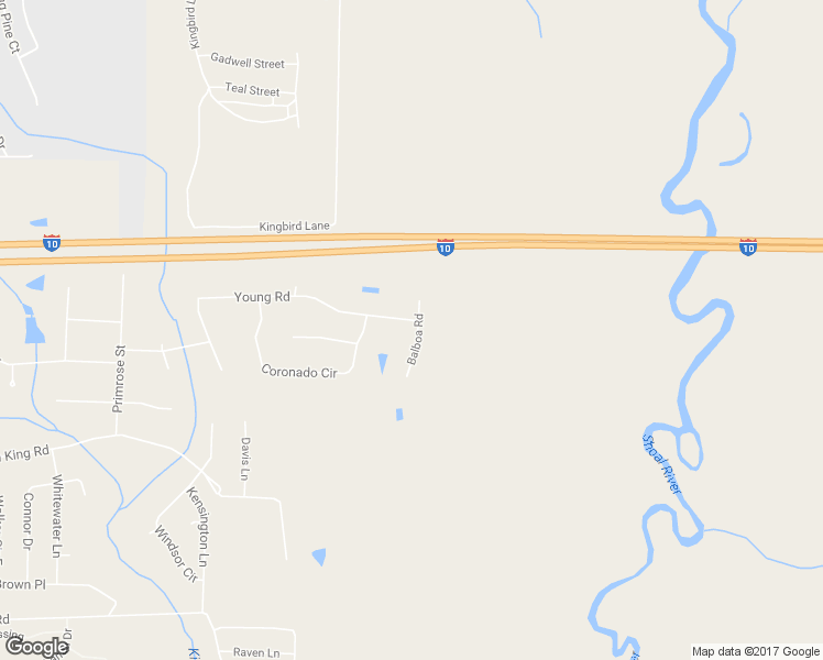 map of restaurants, bars, coffee shops, grocery stores, and more near 4835 Young Road in Crestview