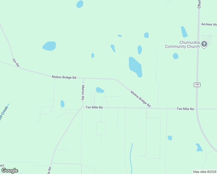 map of restaurants, bars, coffee shops, grocery stores, and more near 2837 Molino Bridge Road in Milton