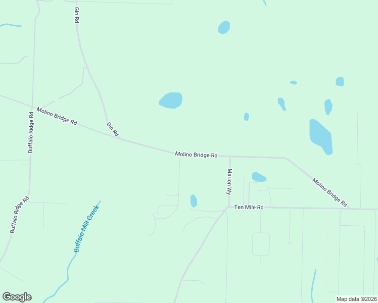 map of restaurants, bars, coffee shops, grocery stores, and more near 2559 Molino Bridge Road in Milton