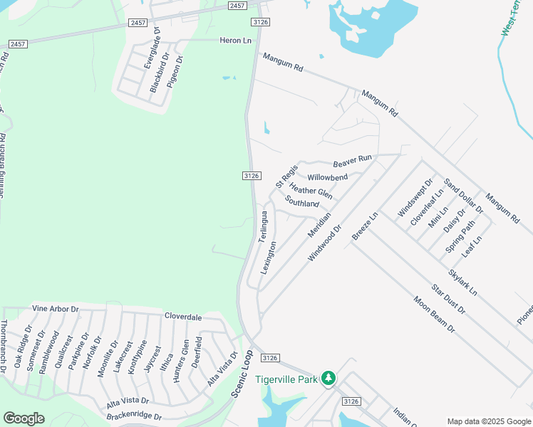 map of restaurants, bars, coffee shops, grocery stores, and more near 412 Terlingua in Livingston