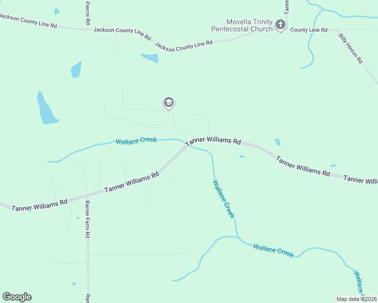 map of restaurants, bars, coffee shops, grocery stores, and more near 7210-7510 Tanner Williams Rd in Lucedale