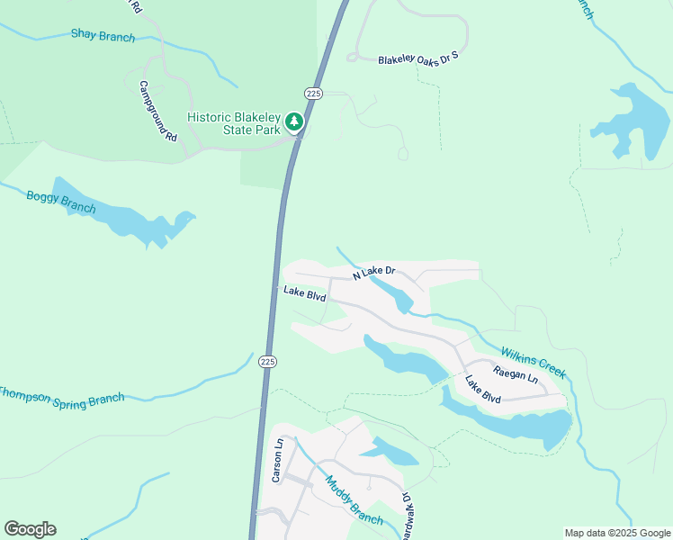 map of restaurants, bars, coffee shops, grocery stores, and more near 7311 North Lake Drive in Spanish Fort