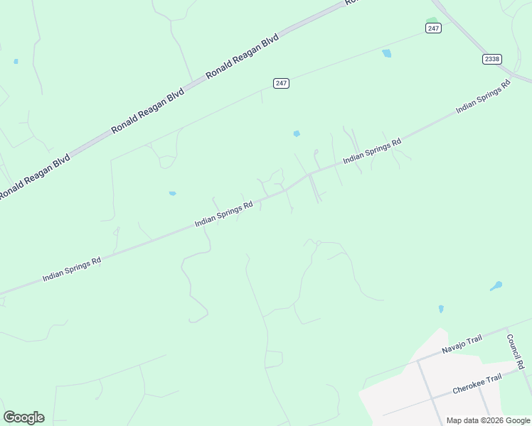 map of restaurants, bars, coffee shops, grocery stores, and more near 1001 Indian Springs Rd in Georgetown