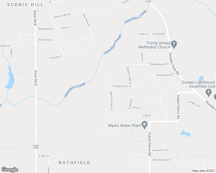 map of restaurants, bars, coffee shops, grocery stores, and more near 1779 Ranch House Drive in Semmes