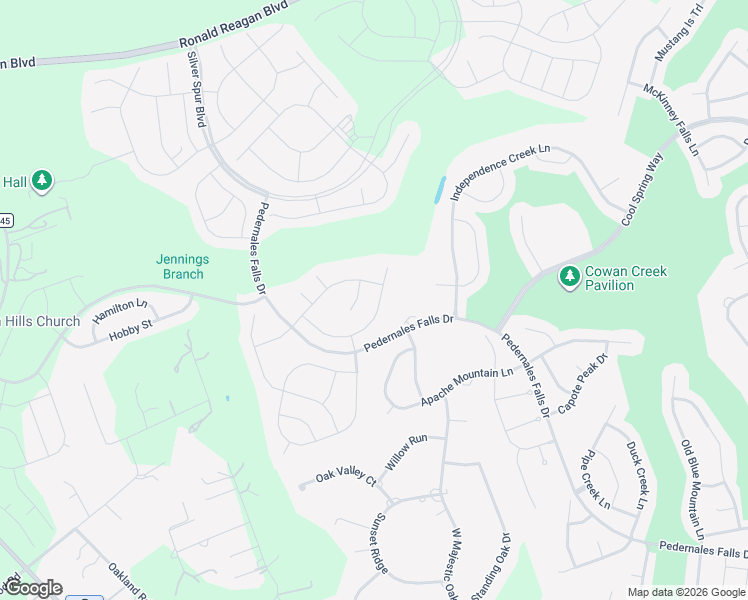 map of restaurants, bars, coffee shops, grocery stores, and more near 219 Coffee Mill Creek Road in Georgetown