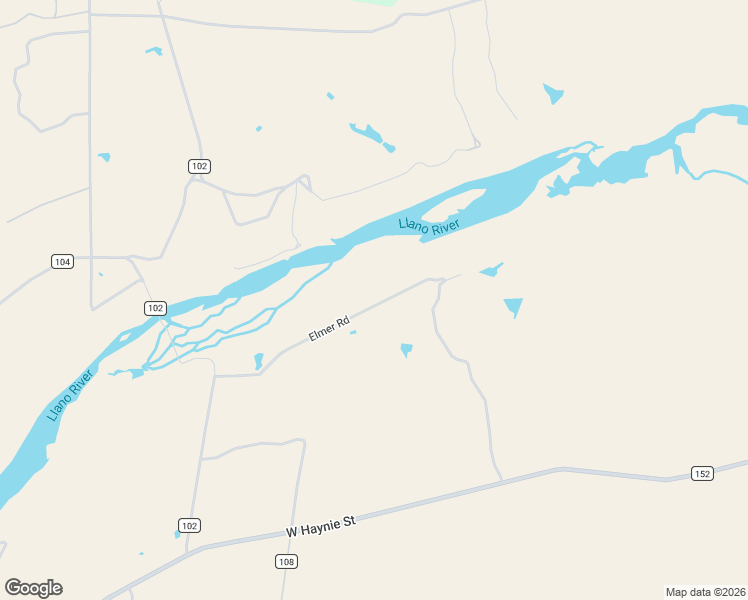 map of restaurants, bars, coffee shops, grocery stores, and more near 171 Elmer Road in Llano