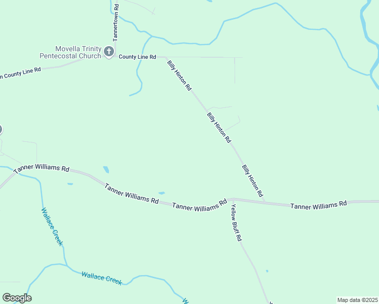 map of restaurants, bars, coffee shops, grocery stores, and more near 26513 Billy Hinton Rd in Lucedale