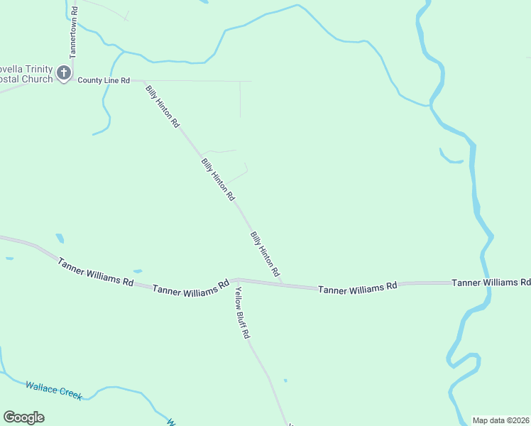 map of restaurants, bars, coffee shops, grocery stores, and more near 26420 Billy Hinton Road in Lucedale