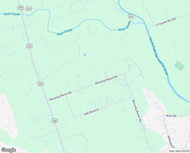 map of restaurants, bars, coffee shops, grocery stores, and more near 301 Blessing Ranch Road in Liberty Hill