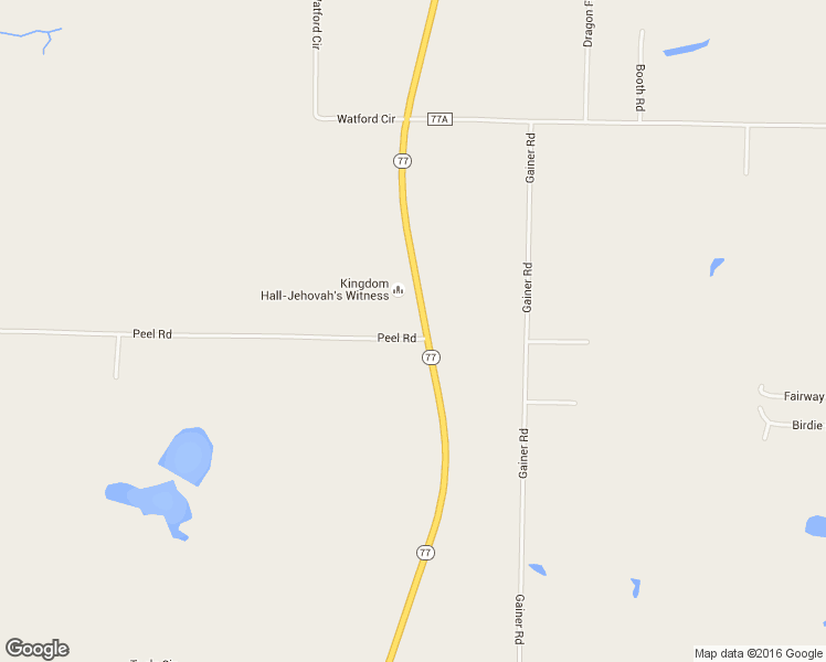 map of restaurants, bars, coffee shops, grocery stores, and more near 1500 Peel Road in Chipley