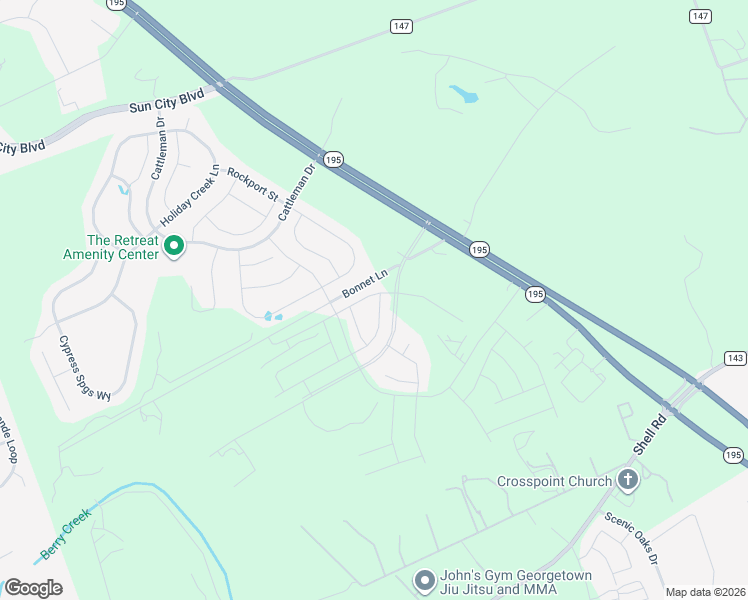 map of restaurants, bars, coffee shops, grocery stores, and more near 561 Rockport Street in Georgetown