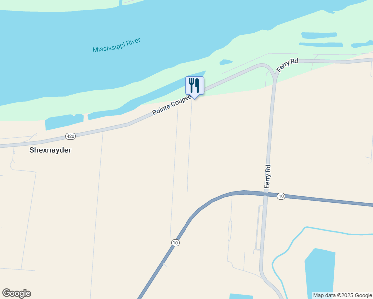 map of restaurants, bars, coffee shops, grocery stores, and more near 9353 Sazion Road in New Roads