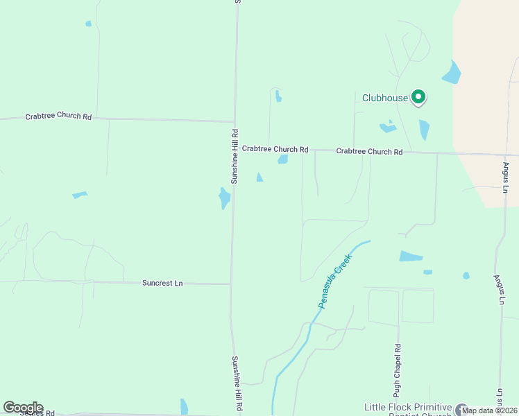 map of restaurants, bars, coffee shops, grocery stores, and more near 7156 Sunshine Hill Road in Molino