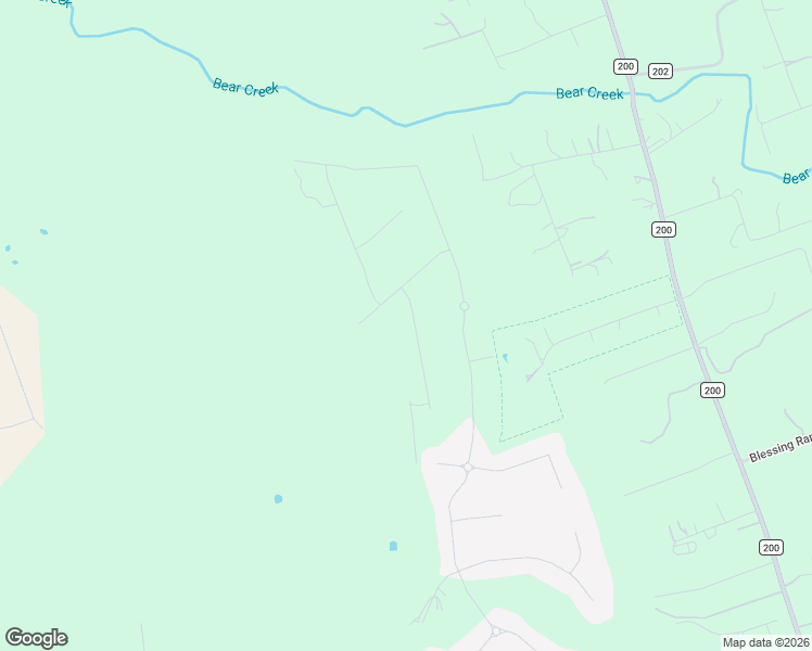 map of restaurants, bars, coffee shops, grocery stores, and more near 3101 County Road 200 in Liberty Hill