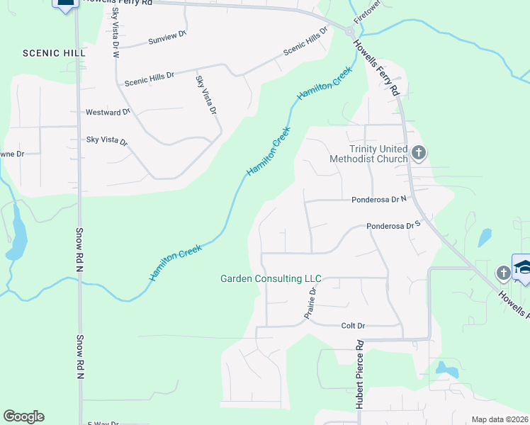map of restaurants, bars, coffee shops, grocery stores, and more near 1901 Ranch House Drive in Semmes