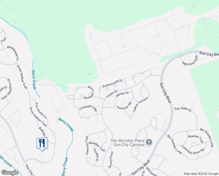 map of restaurants, bars, coffee shops, grocery stores, and more near 123 Hampton Circle in Georgetown