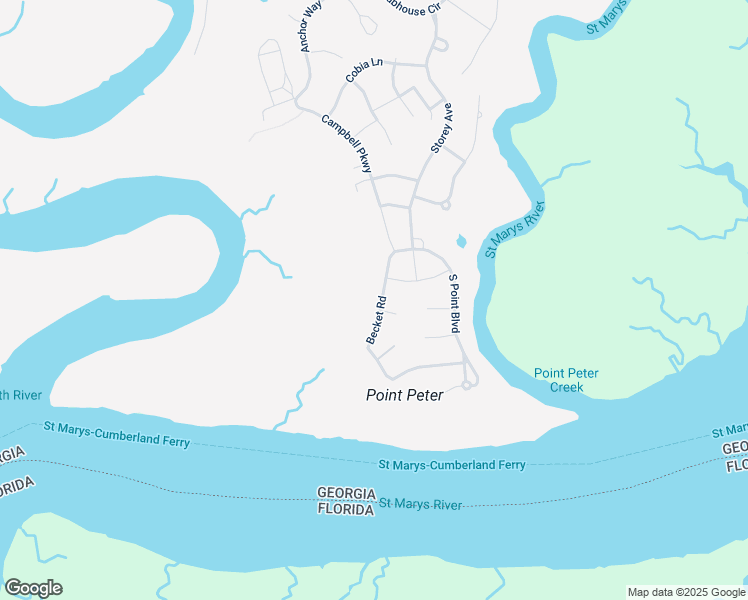 map of restaurants, bars, coffee shops, grocery stores, and more near 207 Becket Road in St. Marys