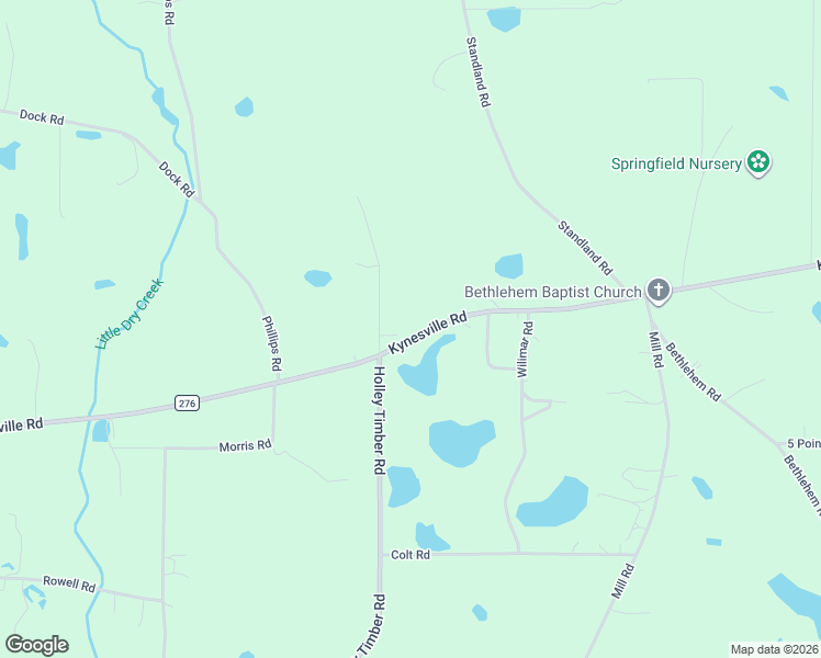 map of restaurants, bars, coffee shops, grocery stores, and more near 2851 Kynesville Road in Cottondale