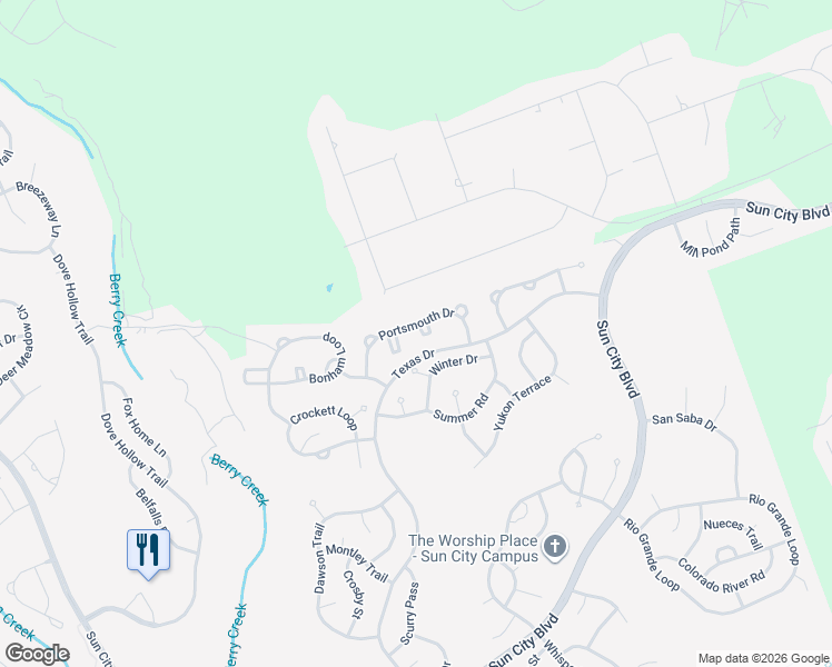 map of restaurants, bars, coffee shops, grocery stores, and more near 123 Hampton Circle in Georgetown