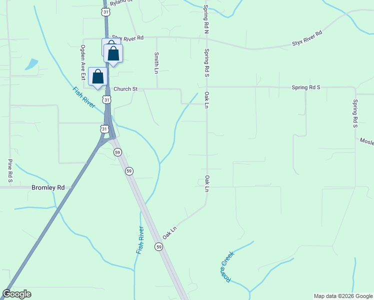 map of restaurants, bars, coffee shops, grocery stores, and more near 34655 Oak Lane in Stapleton