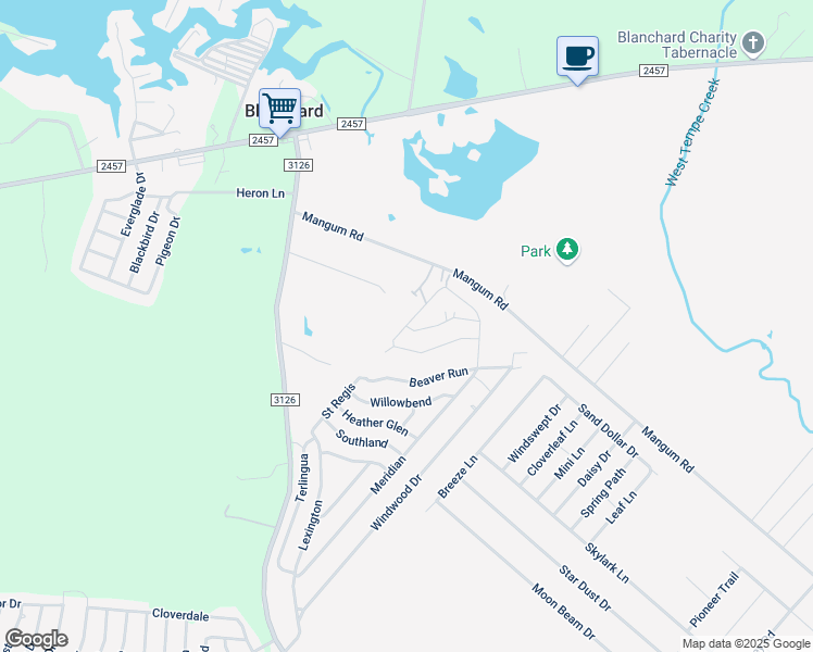 map of restaurants, bars, coffee shops, grocery stores, and more near 1082 Meridian in Livingston