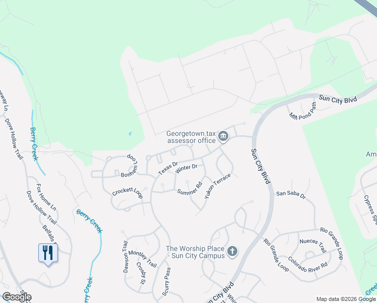 map of restaurants, bars, coffee shops, grocery stores, and more near 115 Portsmouth Drive in Georgetown