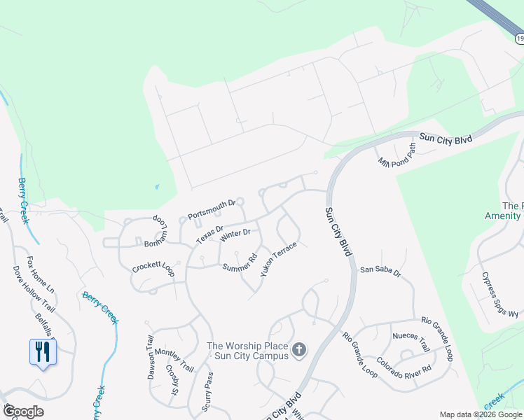 map of restaurants, bars, coffee shops, grocery stores, and more near 103 Essex Ln in Georgetown