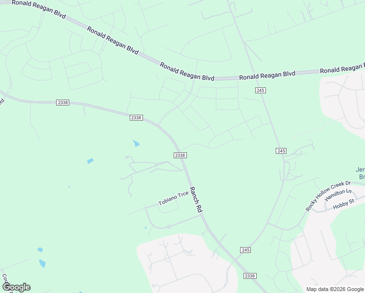 map of restaurants, bars, coffee shops, grocery stores, and more near 8201 Farm to Market Road 2338 in Georgetown