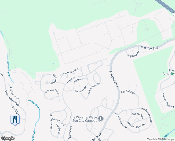 map of restaurants, bars, coffee shops, grocery stores, and more near 103 Essex Lane in Georgetown