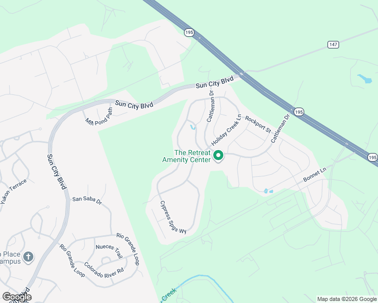 map of restaurants, bars, coffee shops, grocery stores, and more near 100 Tradinghouse Creek Street in Georgetown