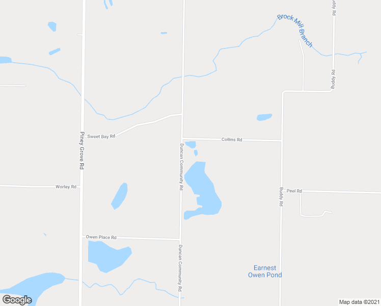 map of restaurants, bars, coffee shops, grocery stores, and more near 1493 Duncan Community Road in Chipley