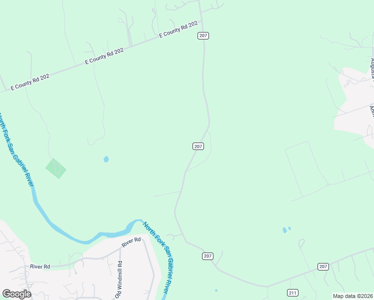 map of restaurants, bars, coffee shops, grocery stores, and more near 1951 Co Road 207 in Liberty Hill